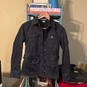 J. Crew Navy Utility Jacket